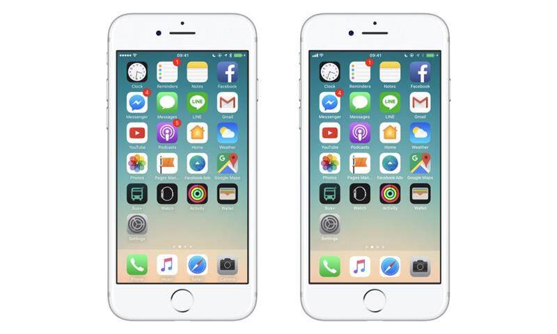 iOS 10 VS 11：一份UI对比分析报告
