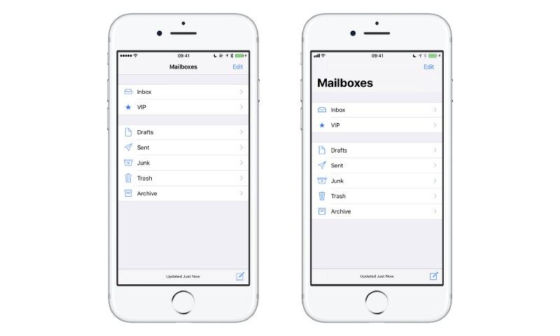 iOS 10 VS 11：一份UI对比分析报告